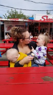 Nicole and Greyson tongue
